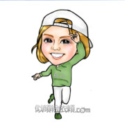 ようこり 似顔絵