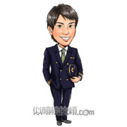 ももっぴ 似顔絵