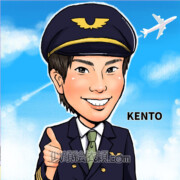 ももっぴ 似顔絵