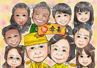 ようこり 似顔絵