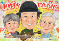 ようこり 似顔絵